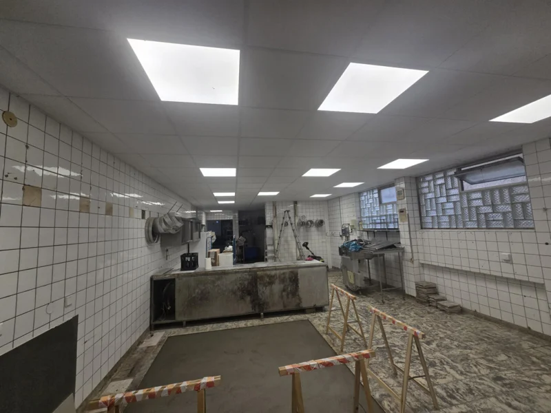 Production room with the new ceiling – Illingen