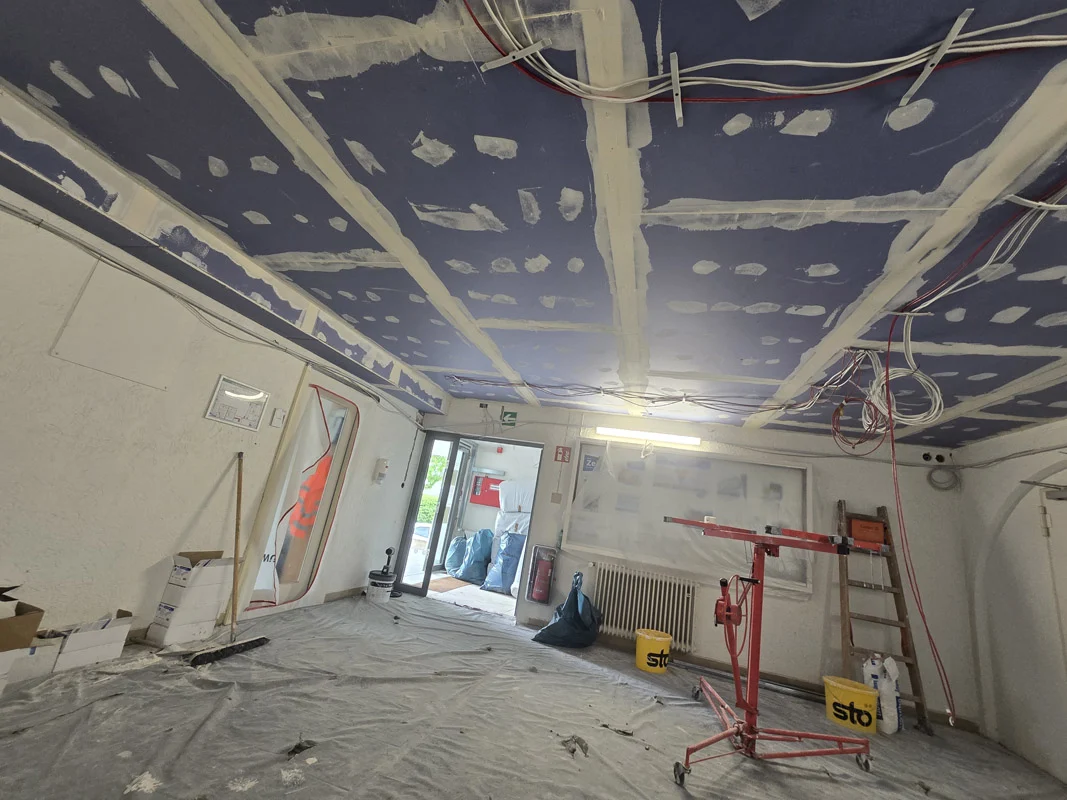 Brandschutzbeplankung an der Decke – Stuttgart